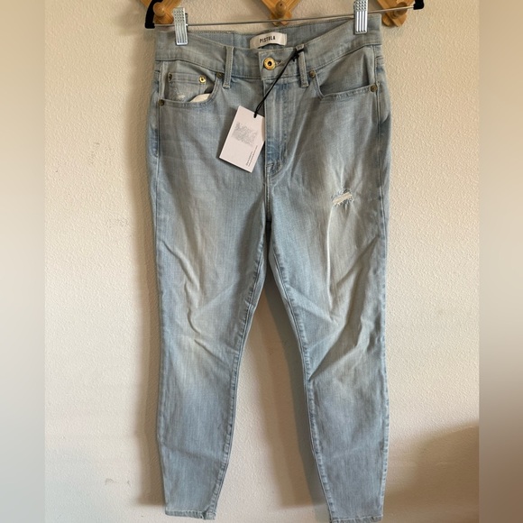pistola Denim - Pistola Light Blue Skinny Jeans